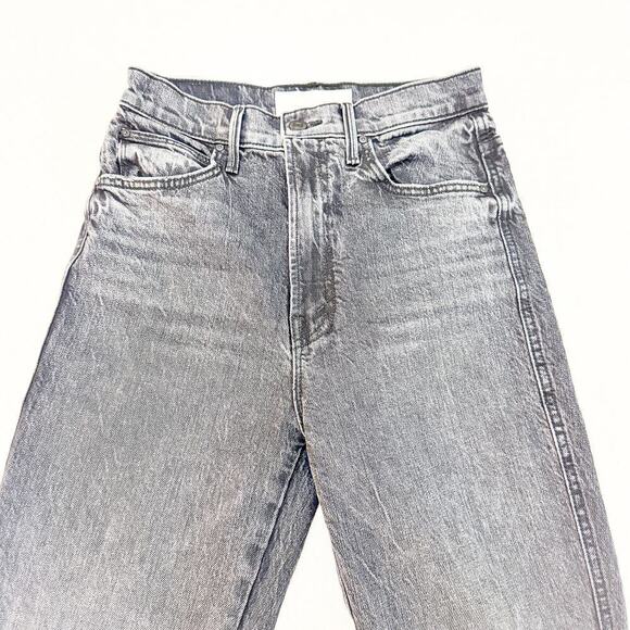 Mother Superior High Waisted Smokin' Double Heel On the Fly Denim Jeans Size 25 - Picture 4 of 12